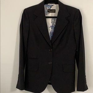 Massimo Dutti Navy Blazer L